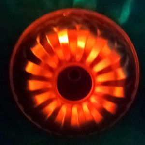 Copper jello mold, decorative